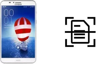 Scan document on a Coolpad Halo