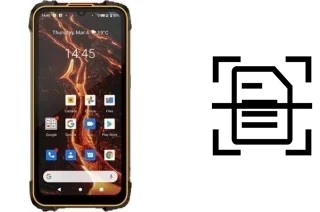 Scan document on a Cubot KingKong 5 Pro