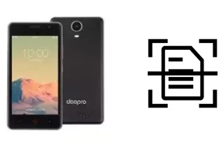 Scan document on a Doopro P4 Pro