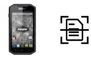 Scan document on an Energizer Energy 500