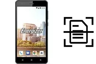 Scan document on an Energizer Energy E401