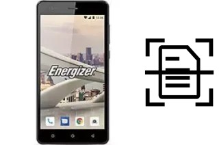 Scan document on an Energizer Energy E551S