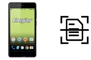 Scan document on an Energizer Energy S500