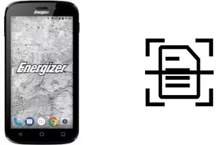 Scan document on an Energizer Energy S500E