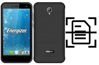 Scan document on an Energizer Hardcase H500S