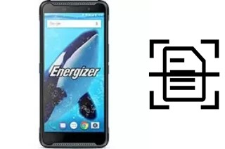 Scan document on an Energizer Hardcase H570S