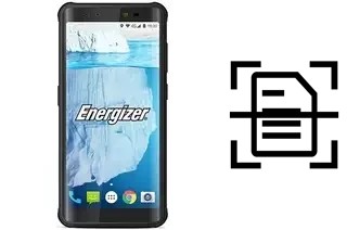 Scan document on an Energizer Hardcase H591S