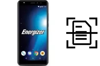 Scan document on an Energizer Power Max P551S