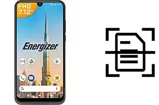 Scan document on an Energizer Ultimate U710S