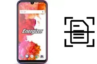 Scan document on an Energizer Ultimate U570S