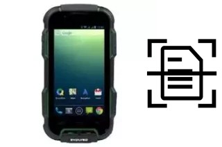 Scan document on an Evolveo StrongPhone D2