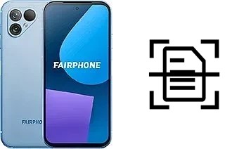 Scan document on a Fairphone 5