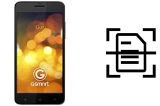 Scan document on a Gigabyte GSmart Guru