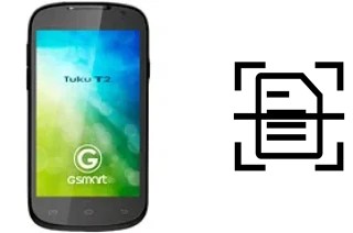 Scan document on a Gigabyte GSmart Tuku T2