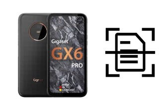 Scan document on a Gigaset GX6 PRO