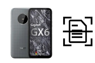 Scan document on a Gigaset GX6