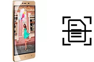 Scan document on a Gionee Marathon M5 mini