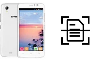 Scan document on a Gionee Ctrl V4s