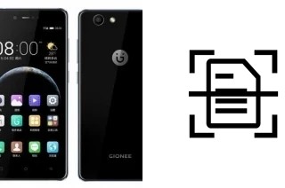 Scan document on a Gionee f106l