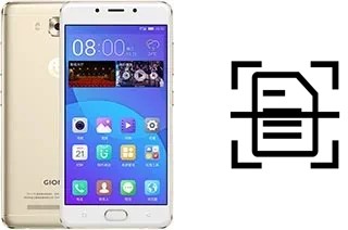 Scan document on a Gionee F5