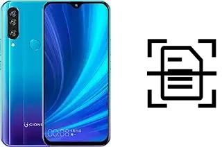 Scan document on a Gionee K6