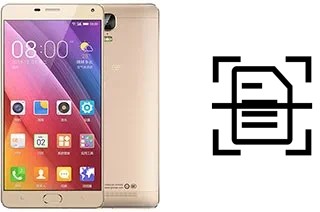 Scan document on a Gionee Marathon M5 Plus