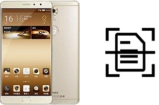 Scan document on a Gionee M6 Plus