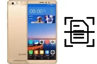 Scan document on a Gionee M7 Mini