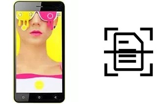 Scan document on a Gionee P5 Mini