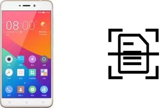 Scan document on a Gionee S5