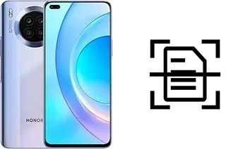 Scan document on a Honor 50 Lite