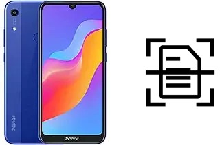 Scan document on a Honor 8A 2020