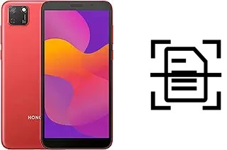 Scan document on a Honor 9S