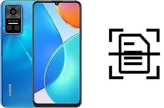 Scan document on a Honor Play6T