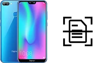 Scan document on a Honor 9N (9i)