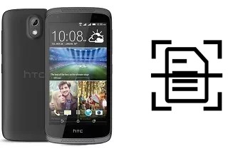 Scan document on a HTC Desire 526G+ dual sim