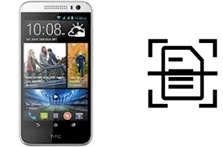 Scan document on a HTC Desire 616 dual sim