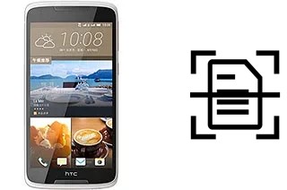 Scan document on a HTC Desire 828 dual sim