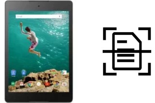 Scan document on a HTC Nexus 9