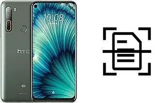 Scan document on a HTC U20 5G
