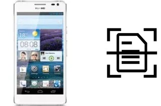 Scan document on a Huawei Ascend D2