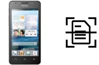 Scan document on a Huawei Ascend G525