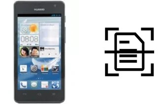 Scan document on a Huawei Ascend G526