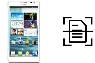 Scan document on a Huawei Ascend Mate