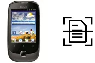 Scan document on a Huawei Ascend Y100