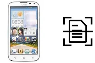 Scan document on a Huawei Ascend G730