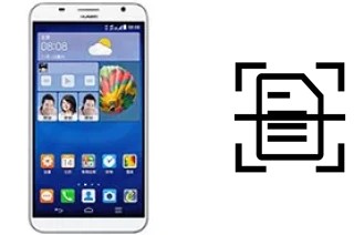 Scan document on a Huawei Ascend GX1