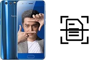 Scan document on a Huawei Honor 9