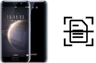 Scan document on a Huawei Honor Magic