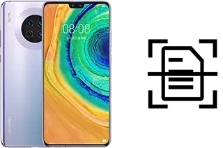 Scan document on a Huawei Mate 30